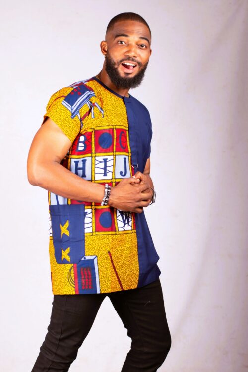 Malik Men`s Danshiki Shirt African print Danshiki, Men’s clothing, Ankara Shirt.